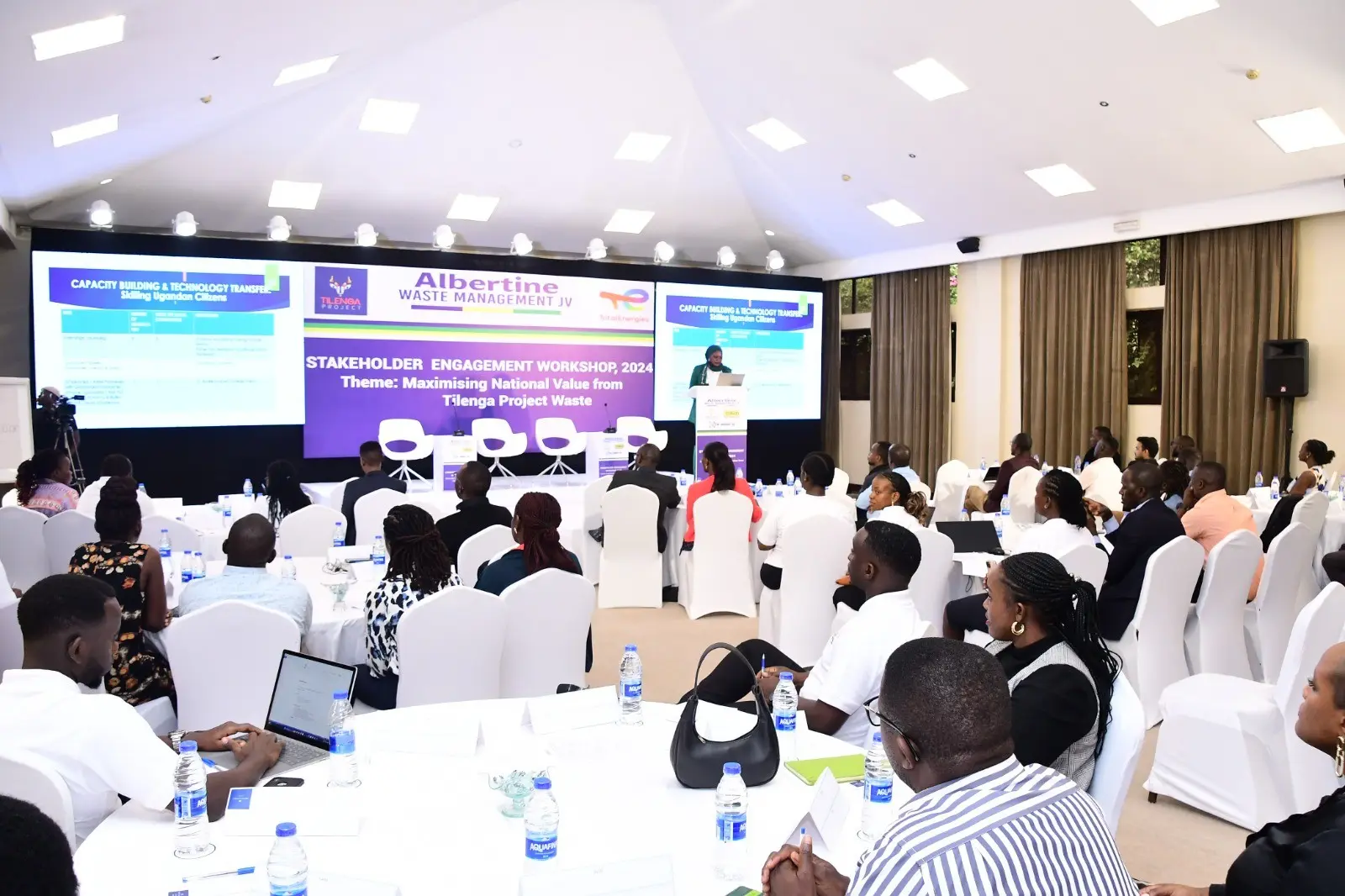 Albertine stakeholder engagement workshop in session
